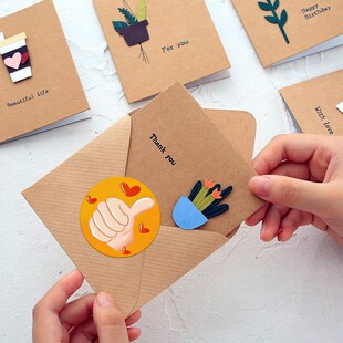 幼儿园小学奖励竖起大拇指顶呱呱贴纸点赞手势表扬粘贴纸卷装标签