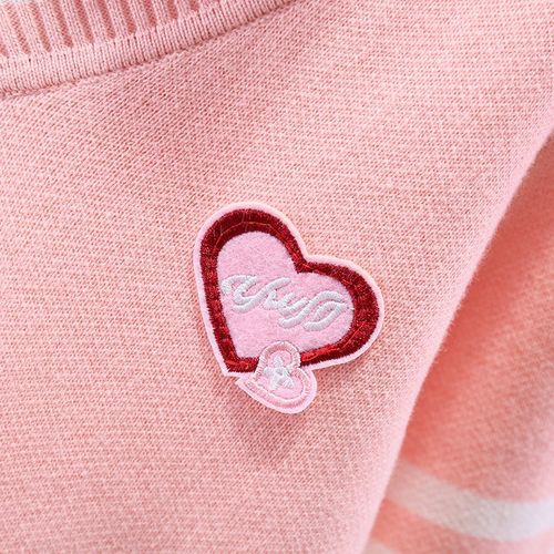 女童毛衣衬衫领拼接纯棉假两件针织衫2025秋冬甜美女孩中大童衣服