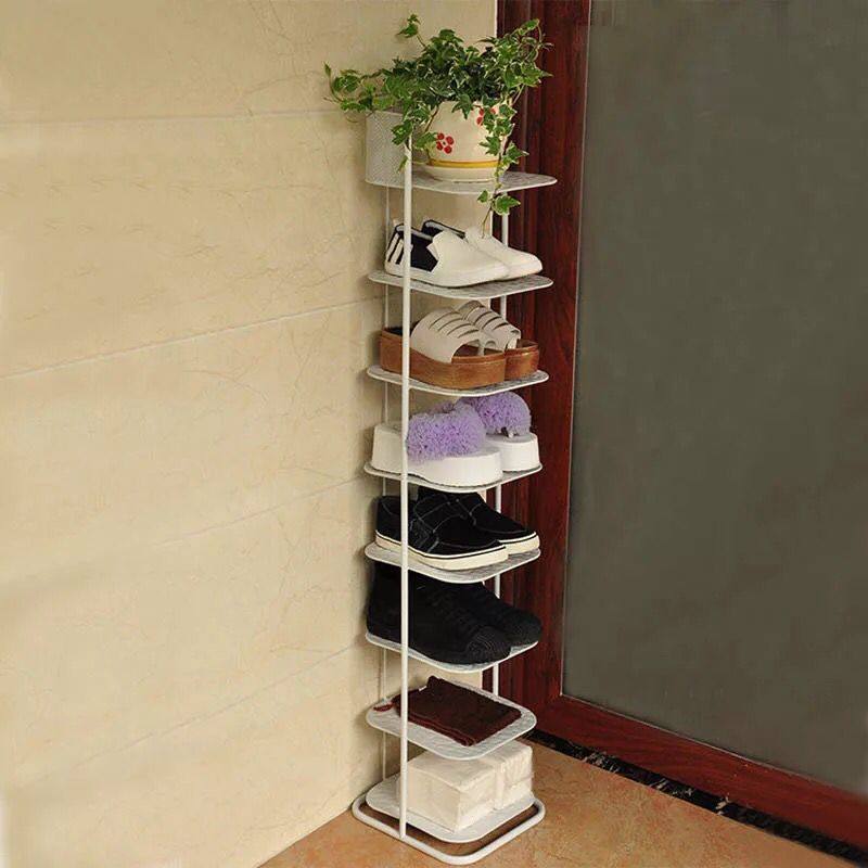 鞋架子简易门口家用宿舍铁艺多层防尘迷你小窄收纳神器鞋柜省空间,住宅家具,鞋架,淘宝优惠券,粉丝福利购,淘宝优惠卷