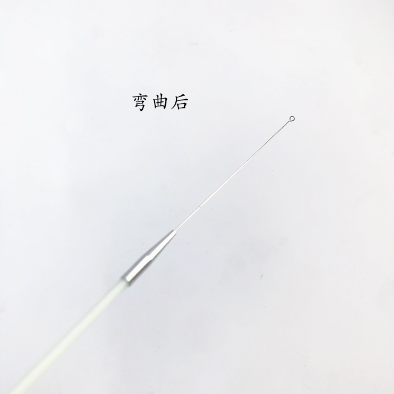 专业采耳工具白玉柄单丝海底捞软耳圈小耳环技师掏耳朵刮耳膜耳壁