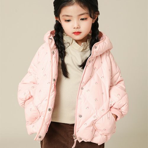 儿童羽绒服短款冬季新宝宝羽绒服女童加厚保暖女孩外套22114