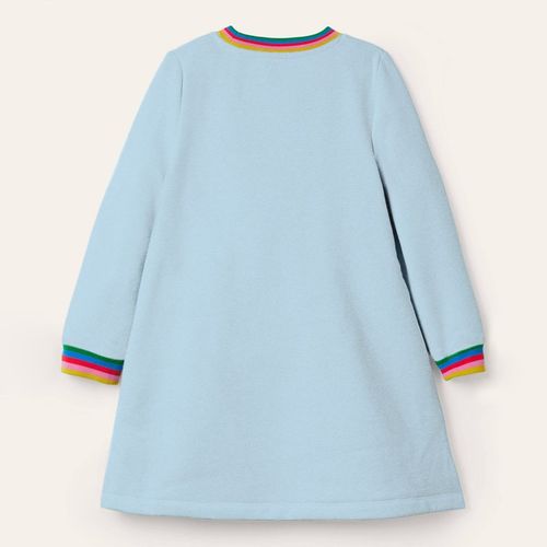 女童连衣裙儿童秋季连身裙宝宝铅笔可爱针织A裙欧美风格公主裙子8