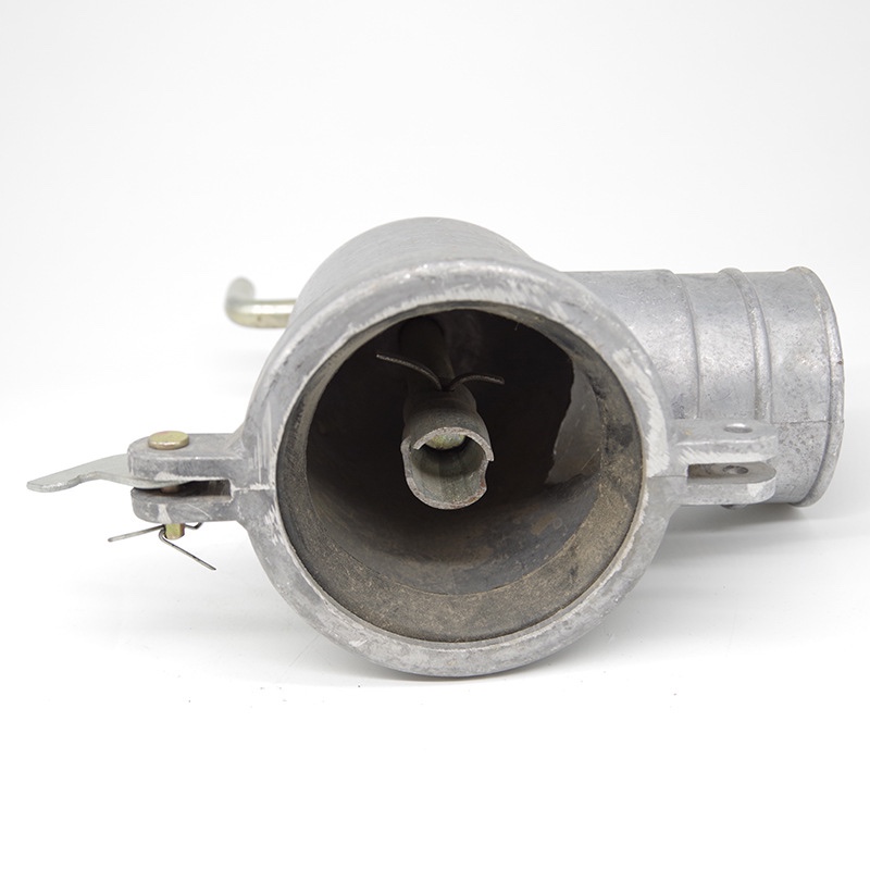 铝出水口 灌溉法兰截阀体一体开关支阀门喷灌铝管配件 铸铁出水口