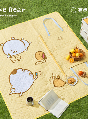 有点淘气｜Joke Bear系列斜挎包野餐垫户外露营垫子