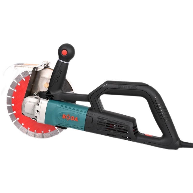 博大无刷开槽机水电安装无尘墙壁混凝土切墙机多功能大功率切割机