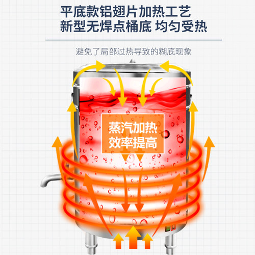 煮面炉桶锅九鼎王商用天燃气煤电热保温节能熬粥汤下面面馆