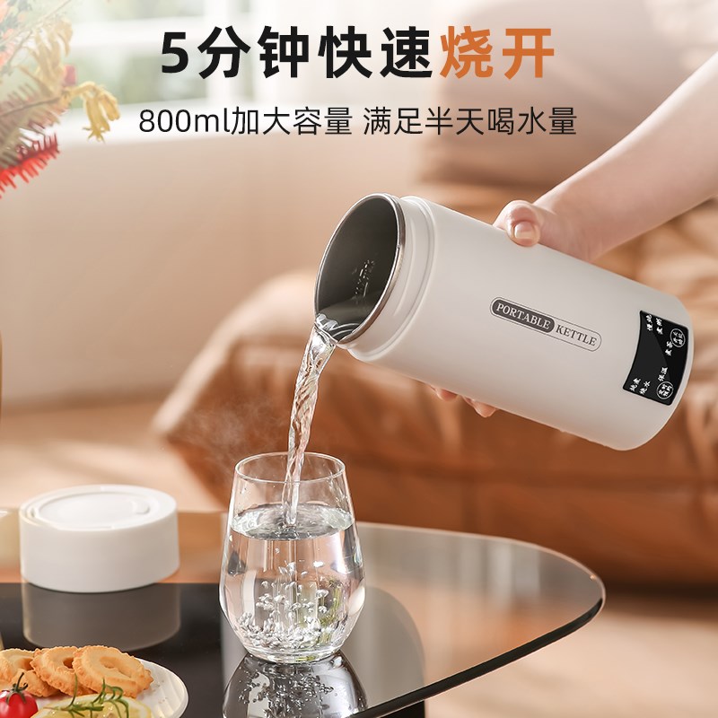 电炖杯电热水杯小型养生杯便携式煮茶壶一体壶自动加热保温旅行