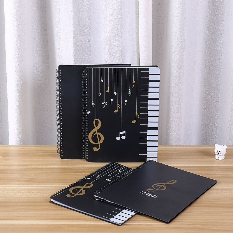 新款钢琴谱乐谱夹册文件夹学生乐队镂空修改反光资料册黑色,乐器/吉他/钢琴/配件,乐器周边,淘宝优惠券,粉丝福利购,淘宝优惠卷