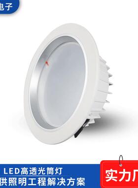 新款欧式创意LED筒灯20W筒灯过道展厅商场专用筒灯工程灯
