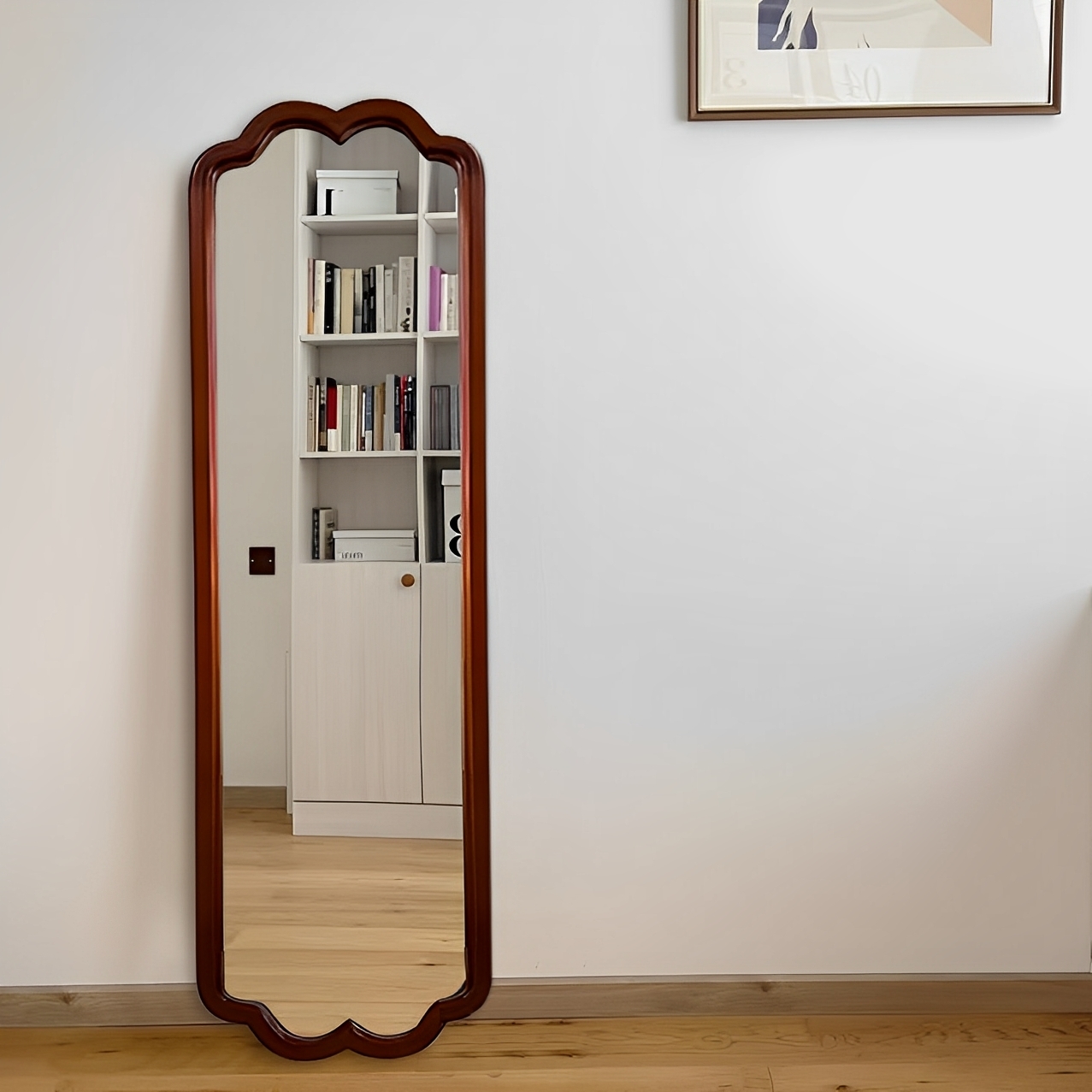 法式中古全身镜家用客厅穿衣镜