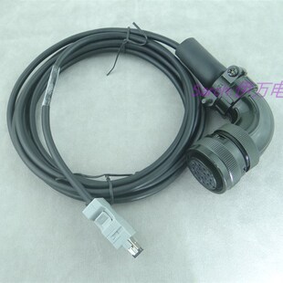 汇川伺服电机线.动力抱闸增量型