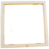 收边条铝合金框架暗装 奥普款 浴霸LED灯架 白色转接框 加厚 转换框