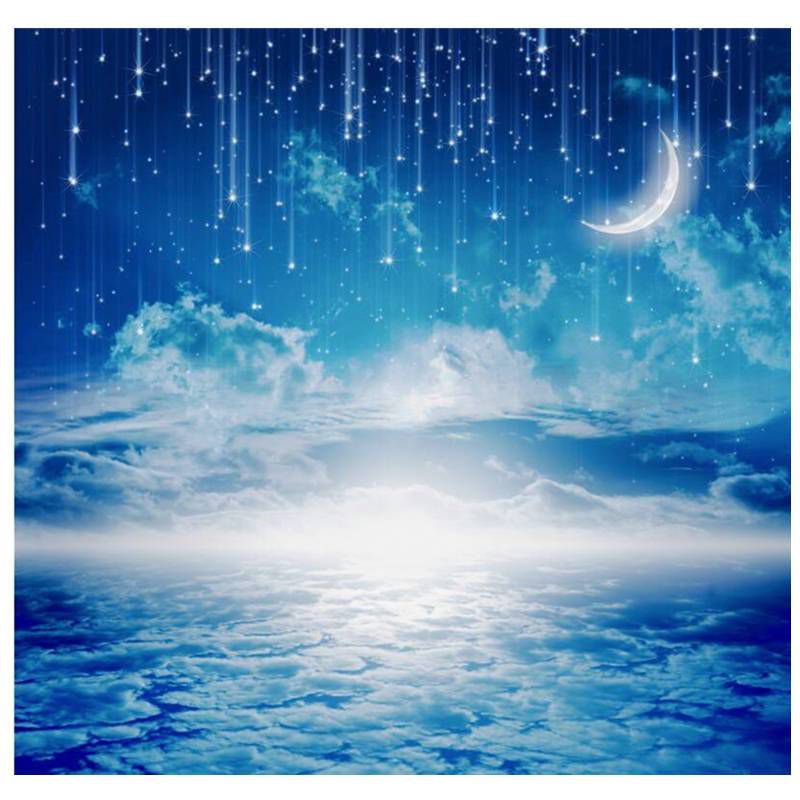 d立体梦幻宇宙星空墙纸网吧壁纸酒店吊顶kt包厢卧室天花板墙布