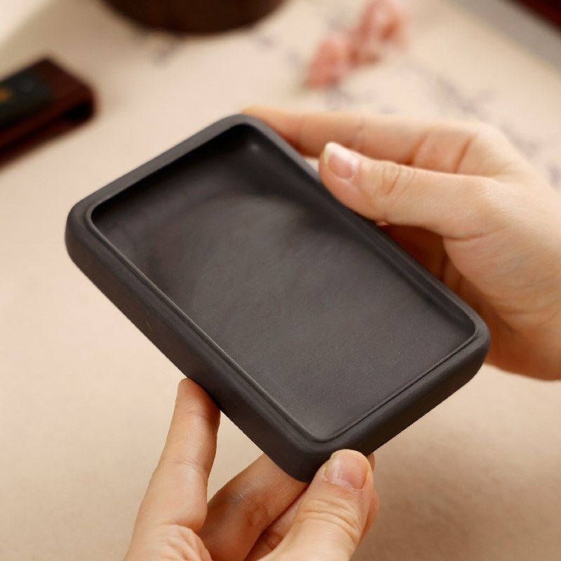 新坑仔双边淌池素砚 肇庆端砚砚台墨块郭树炎制下墨快文房四宝磨,文具电教/文化用品/商务用品,文房四宝,淘宝优惠券,粉丝福利购,淘宝优惠卷