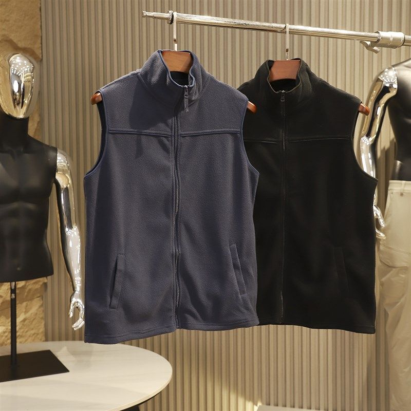欧洲订单!速暖速热摇粒绒!不倒绒不掉绒!秋冬男士加绒马甲背心,男装,常规马甲,淘宝优惠券,粉丝福利购,淘宝优惠卷