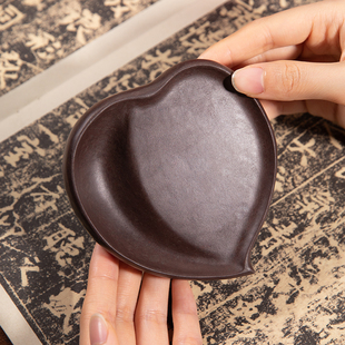 念桃 肇庆端砚书法专用宋坑砚台小楷书法专用天然原石笔墨纸砚便