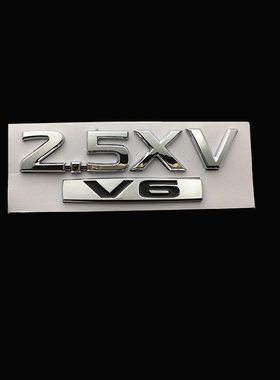 新天籁230jk2.5XL 2.5XV 250XL  V6车标 CVT天籁排量标后尾箱标志