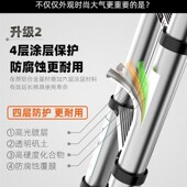 可升降家用阁楼梯伸缩梯子铝合金特粗加厚户外工程梯便携登高爬梯