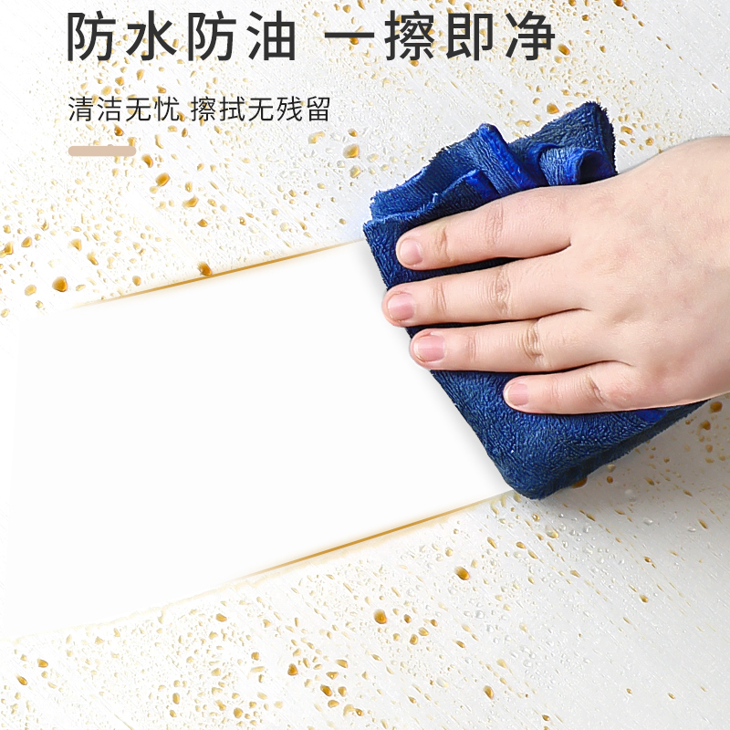 厨房台面贴膜石英石灶台大理石耐高温防油贴纸桌面专用透明保护膜