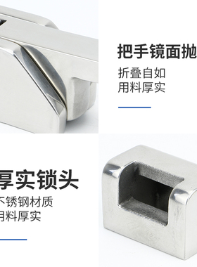 MS847工业烘烤锁保温箱门把手锁冷库迫紧DK615杠杆压缩式门搭扣锁