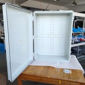 户外PC阻燃不锈钢搭扣开关插座接线箱 255塑料防水配电箱 530 730