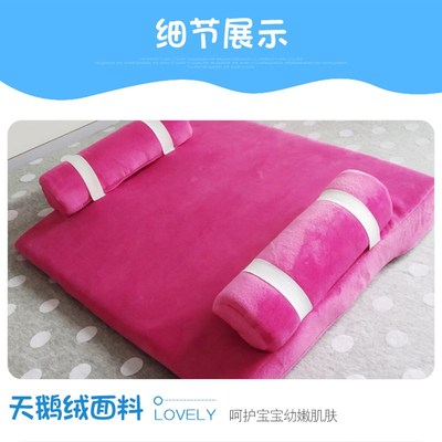 婴儿防吐奶枕头宝宝定型枕新生儿防吐奶床垫哺乳枕防打鼾漾奶斜坡