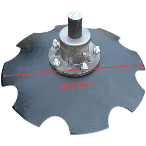 加厚圆盘耙片覆土盘锰钢开沟圆盘犁翻土盘起垄扶梗器农机配件