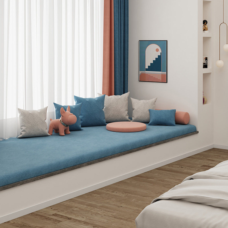 飘窗垫窗台垫榻榻米海绵垫子定做加厚防滑阳台卡座坐垫可拆洗2022,居家布艺,飘窗垫,淘宝优惠券,粉丝福利购,淘宝优惠卷