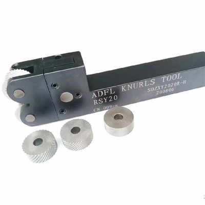 数控车床双轮网纹滚花刀16*1620*20 25 铜铁铝用左右斜网纹压花刀