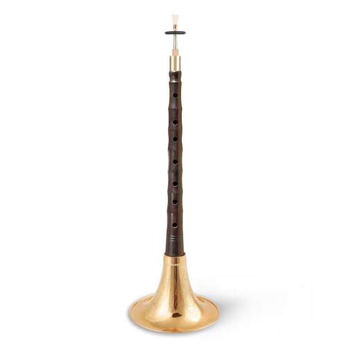 新艺 唢呐乐器全套初学者成人专业演奏乌木D调降B调民间喇叭乐器