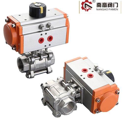 南阀门厂生产 Q641F46-25C气动衬氟球阀 开关快速使用方便