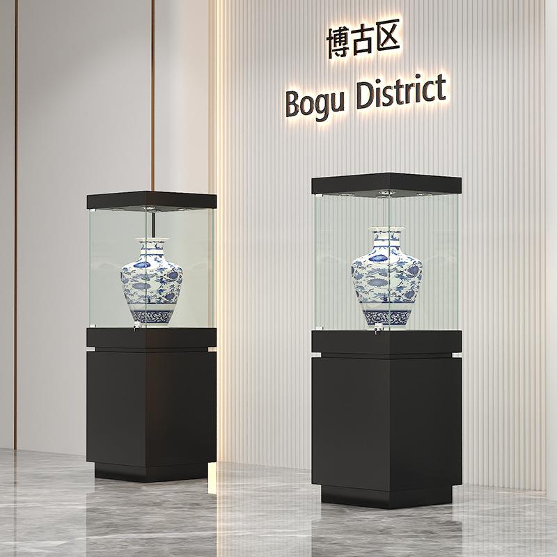 博物馆文物展示柜古董玉器陶瓷玻璃展柜珠宝玉器产品展览柜台