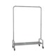 服装 店挂衣架展示架不锈钢落地架室内移动晾衣架收纳架置物架带轮