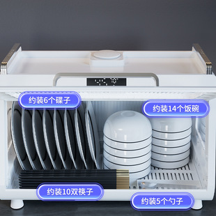 家用沥水碗架烘干碗筷餐具收纳盒厨房放碗盘宝宝奶瓶小型消毒碗盘