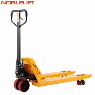 诺力叉车手动液压车超短搬运车升降车加长托盘车重型地牛2吨3吨5T