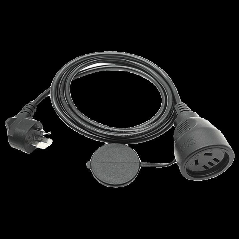 家用电器电源延长线三芯五孔户外防雨型电车充电冰箱空调插座排插