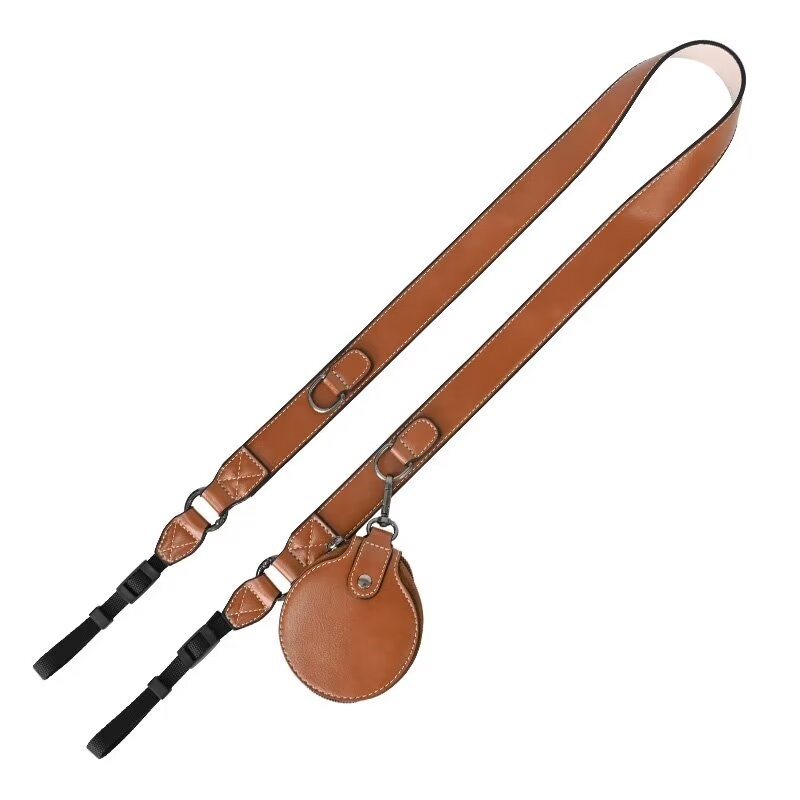 镜头盖小包+树膏皮肩带挂脖通用相机背带减压减震U单双肩单反配件