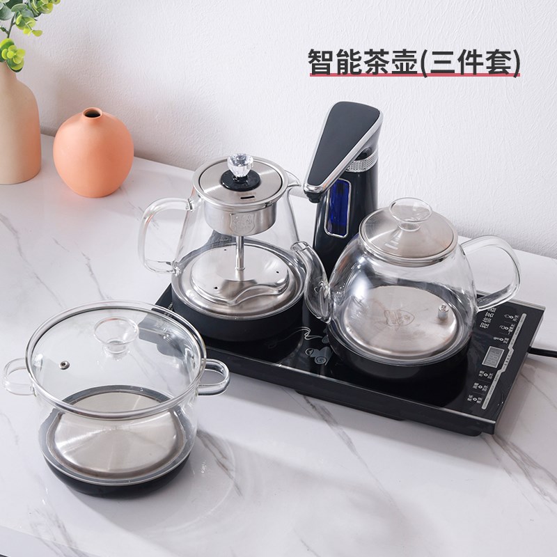 全自动上水电热茶炉嵌入式茶台茶桌烧茶壶电热煮茶蒸茶一体机装