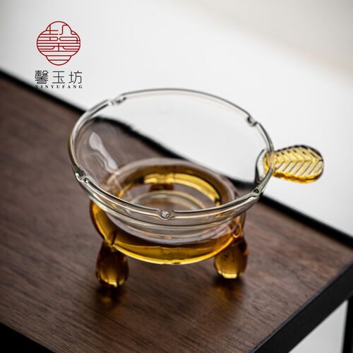馨玉坊茶漏茶水分离功夫茶创意漏斗茶叶隔