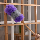 洁家用除尘掸子掉毛车用鸡毛掸子除尘扫灰 桌面灰尘打扫工具