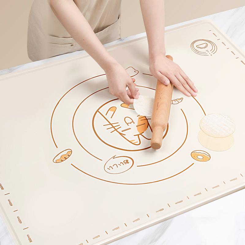 硅胶揉面垫加厚食品级防滑家用和面板厨房案板烘焙包饺子擀面垫子
