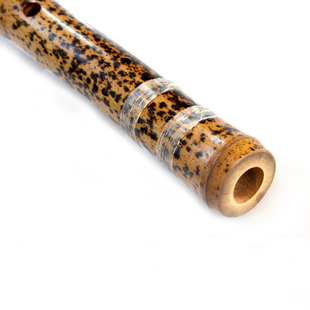 玉屏箫笛 芝麻斑竹洞箫级湘妃竹箫八孔六孔演奏箫 缠线防裂箫