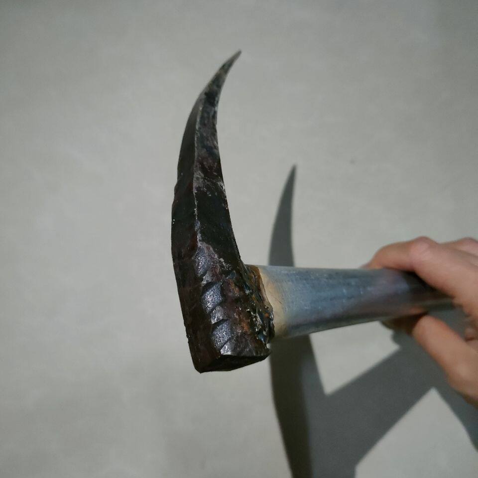 手工锻打赶海工具挖海蛎子敲扇贝海蛎钩勾子生蚝蛤利钩子挖蚬子