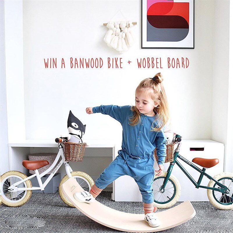 宝贝玩in幼儿园娱乐设施平衡板健身跷跷板感统训练儿童摄影道具