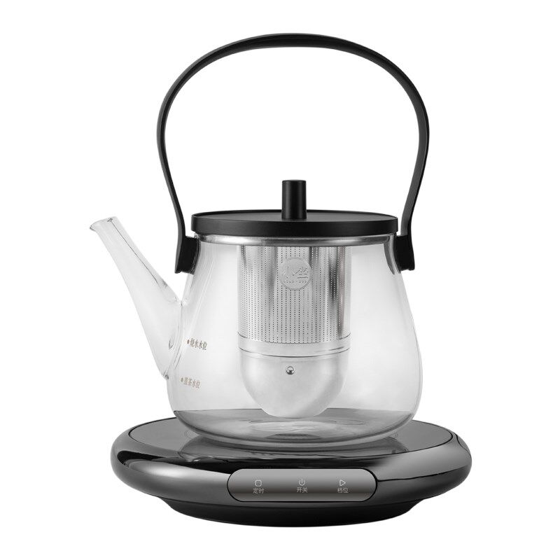 小坐新款电陶炉一级煮茶器具烧茶炉烧水微型玻璃养生壶迷你静音