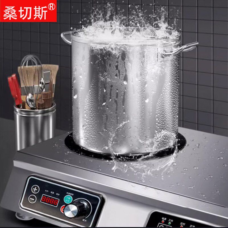 商用大功率多眼电陶炉瓦三四六八头锡纸甲粉饭砂锅煲仔炉灶