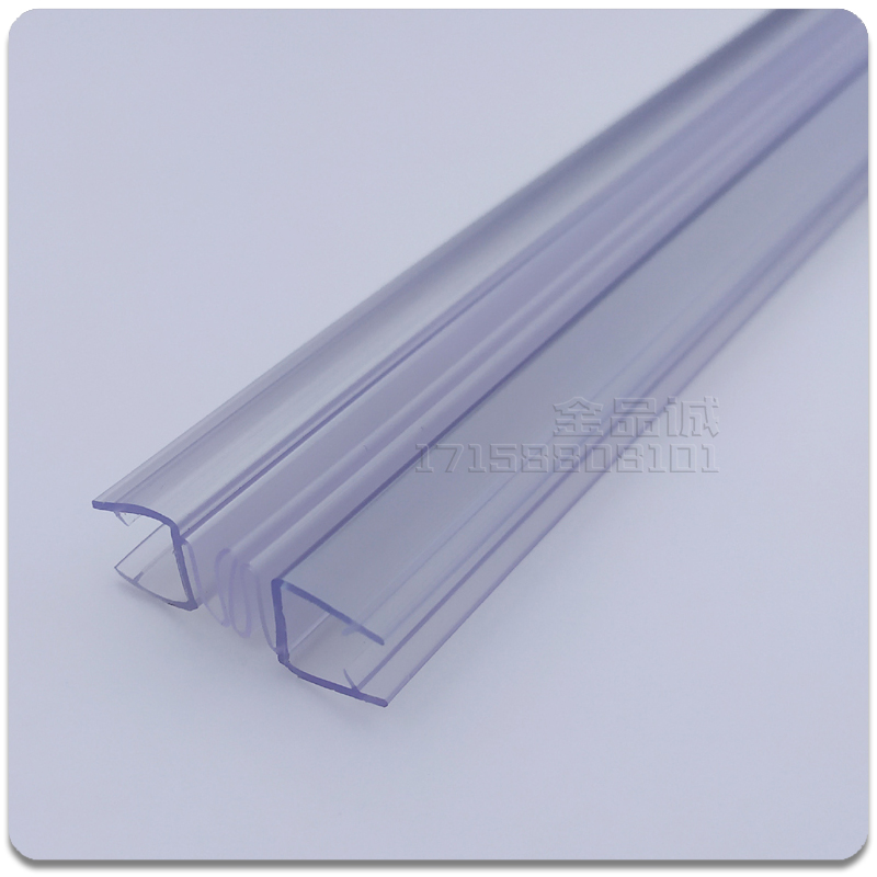 淋浴房浴室玻璃隔断推拉门密封防风挡水封边风琴连体胶条