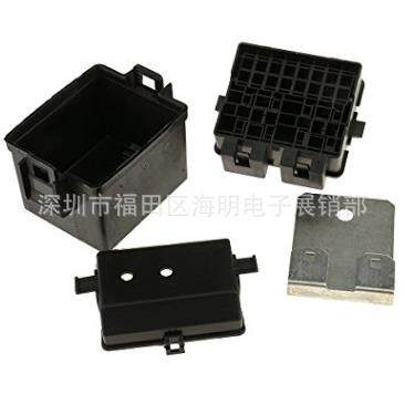 12v2位电路船游艇汽车房车继电器保险丝盒8路外壳加端子保险盒