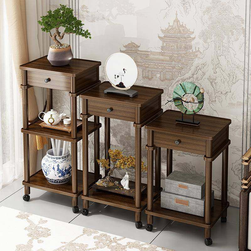 花架客厅落地式实木多层盆栽架吊兰室内简约花几台置物架子新中式,婴童用品,其它婴童用品,淘宝优惠券,粉丝福利购,淘宝优惠卷