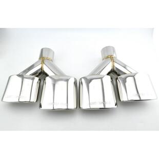 专用奔驰C200 尾喉奔驰C180C260改c63AMG尾嘴尾喉 W204汽车改装